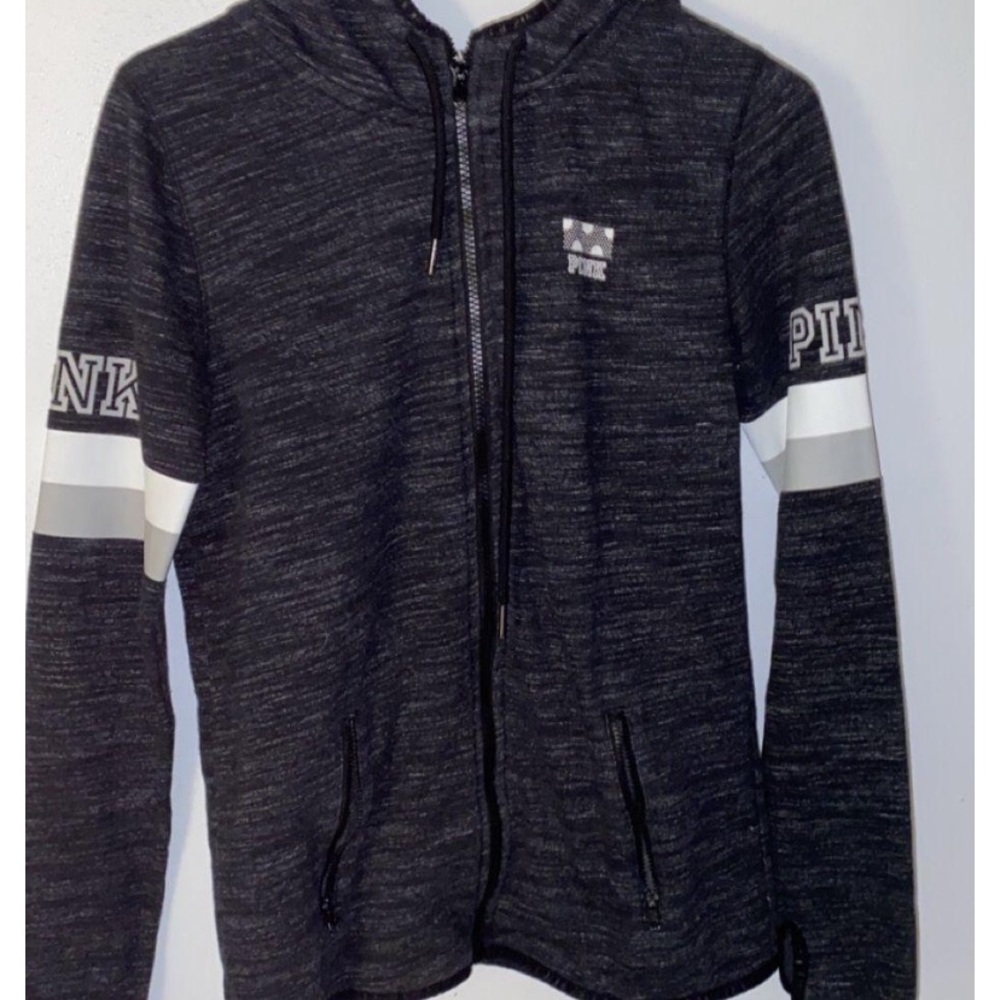 PINK zip up sweatshirt